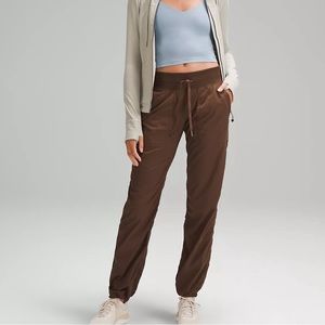 Size 2 Brown Lululemon dance studio joggers